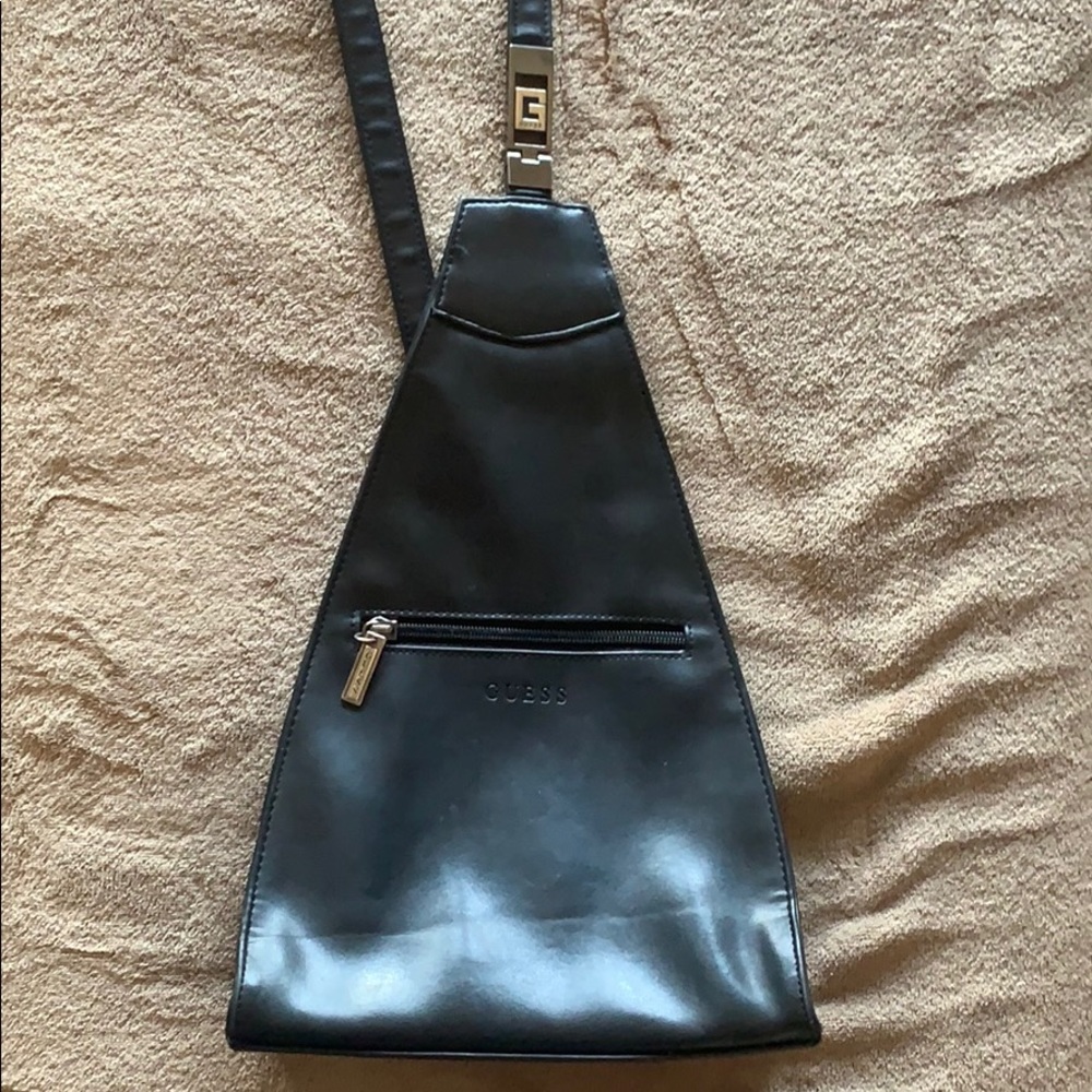 Vintage Guess Triangle Mini Backpack